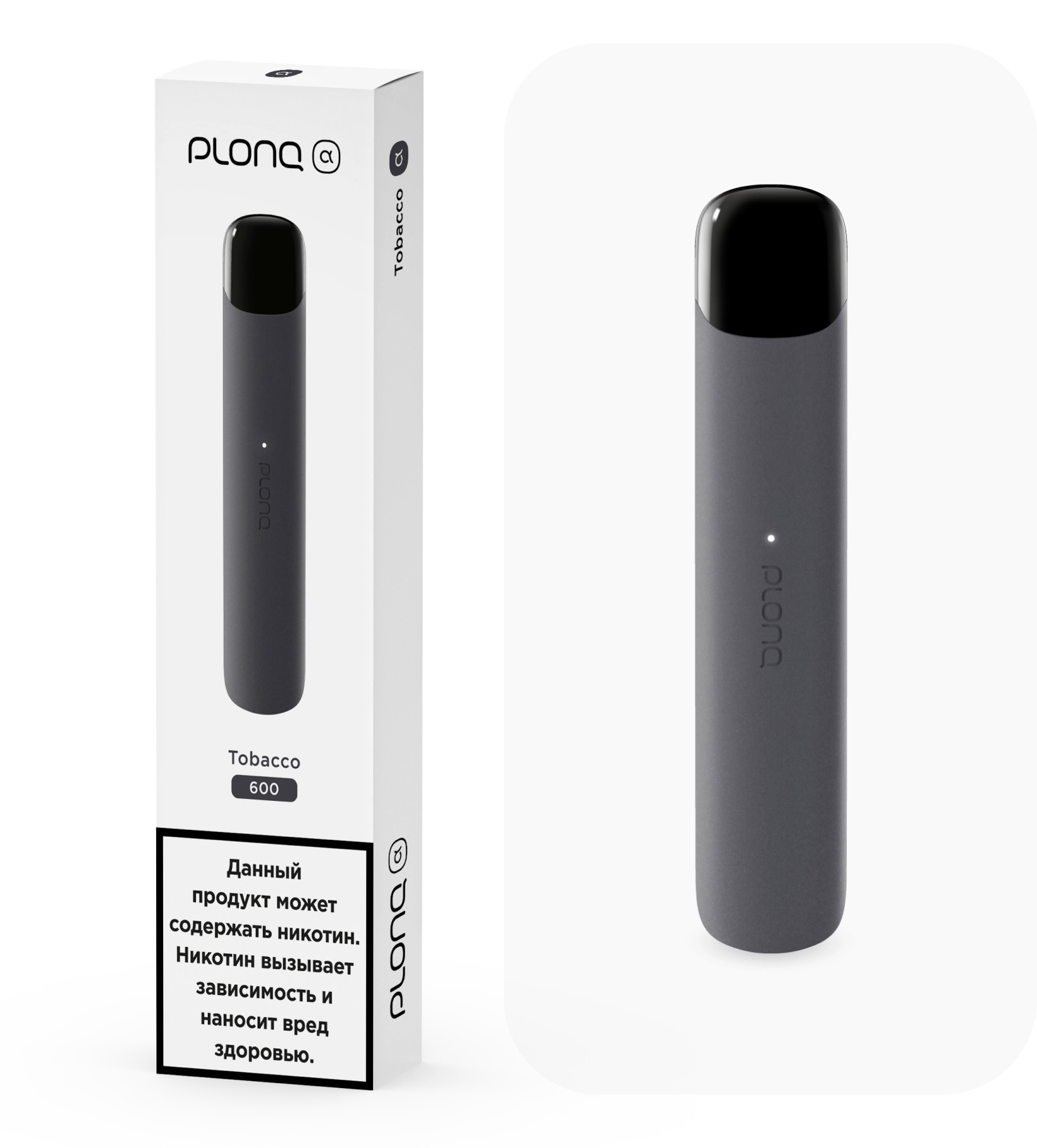 Электронная сигарета Plonq Alpha Tobacco (Плонг Альфа Табак)