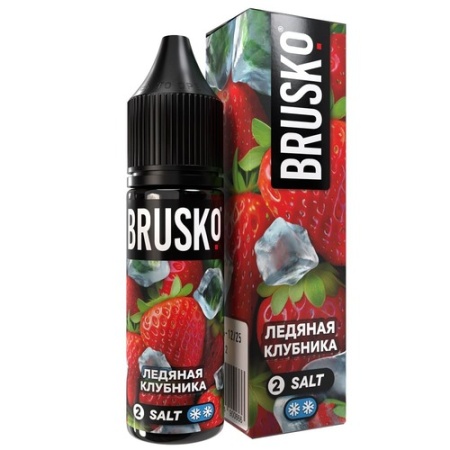 Жидкость BRUSKO(Chubby) 2 35мл Ледяная клубника 2