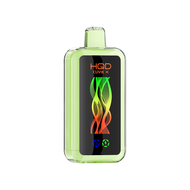 Электронная сигарета HQD CUVIE X 20000 - Sour Gummy Worms (Кислые жевательные червячки)