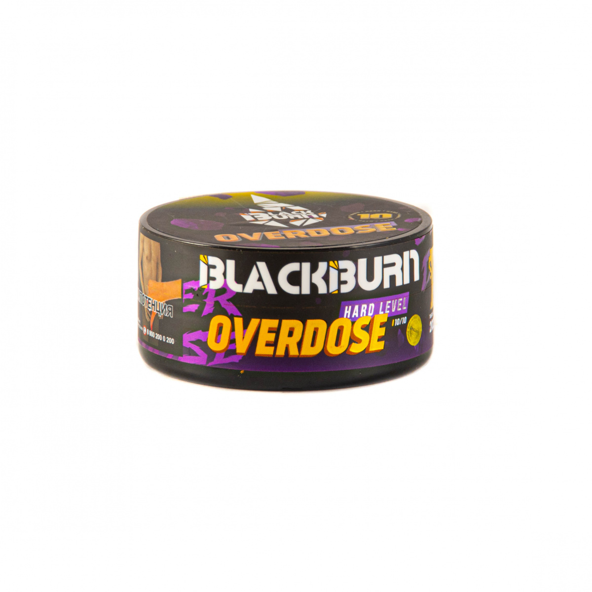 Табак для кальяна Black Burn Overdose (Лимон и лайм) 25 гр