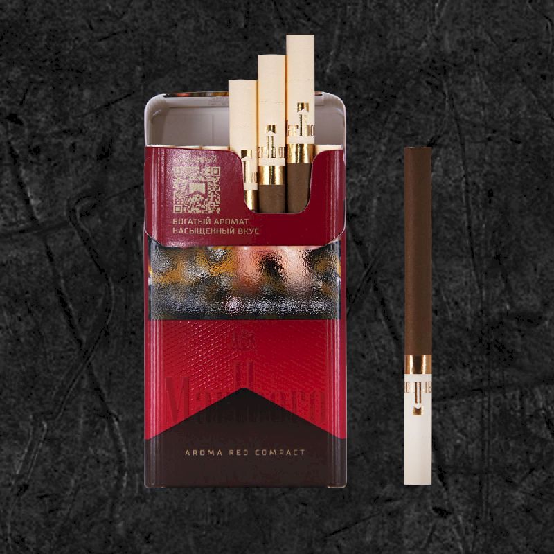 Сигареты Мальборо Арома Ред Компакт (Marlboro Aroma Red Compact)