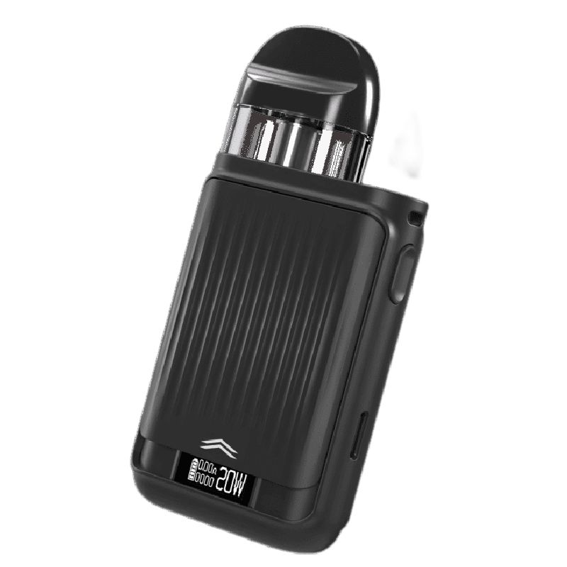 Перезаправляемая Под-система Бруско Миникан Плюс Слайдер (Brusko Minican Plus Slider) 1200 mah, Черный
