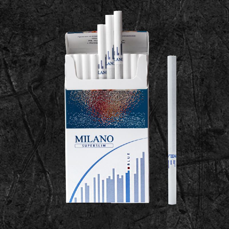 Сигареты Милано Блю Супер Слим (Milano Superslim Blue)