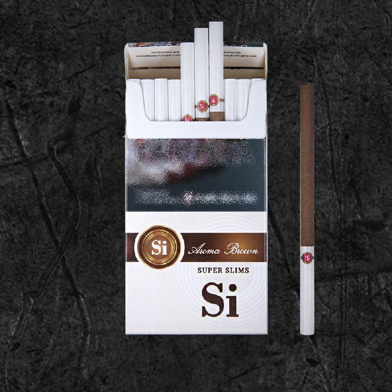 Сигареты Si Aroma Brown Super Slim (Кофе)